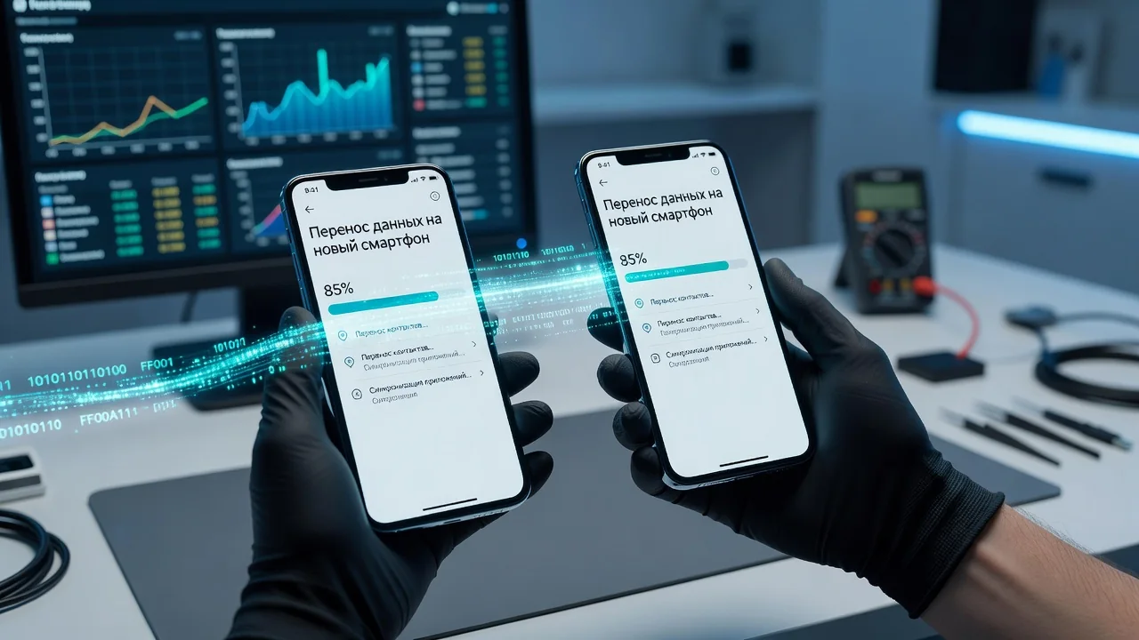 Как перенести данные на новый смартфон без потерь
